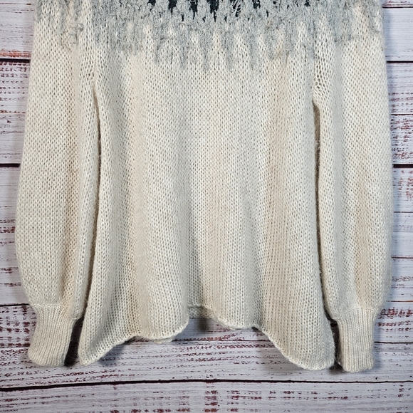 Free People Fairisle pullover knit sweater - Picture 9 of 16